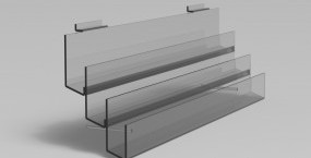 3 Tier Card Rack 