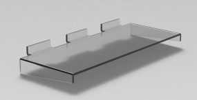 General Purpose Shelf With Supports